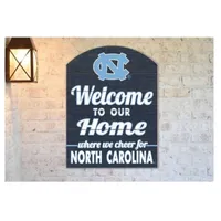  Unc | Carolina 16  X 22  Welcome To Our Home Sign | Alumni Hall