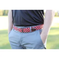 Dawgs | Roostas Sea Island Woven Stretch Belt Alumni Hall