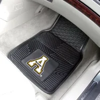  App | Appalachian State 2 Pack Heavy Vinyl Car Mats | Alumni Hall