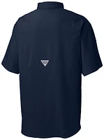 West Virginia Columbia Tamiami Short-Sleeve Shirt