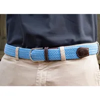 Unc | Roostas Newport Woven Stretch Belt Alumni Hall