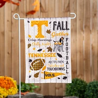 Tennessee Fall Seasonal Moire Garden Flag