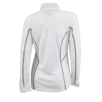 Lsu | Columbia Golf Women's Omni- Wick Shotgun 1/4 Zip Pullover Alumni Hall