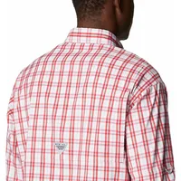 Huskers | Nebraska Columbia Tamiami Plaid Buttondown Shirt Alumni Hall