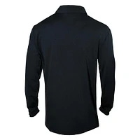 App State Columbia Pin High Long Sleeve Polo