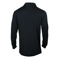 Arkansas Columbia Pin High Long Sleeve Polo