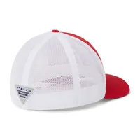 Huskers | Nebraska Columbia Pfg Mesh Flex Fit Hat Alumni Hall