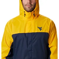 West Virginia Columbia Glennaker Storm Jacket