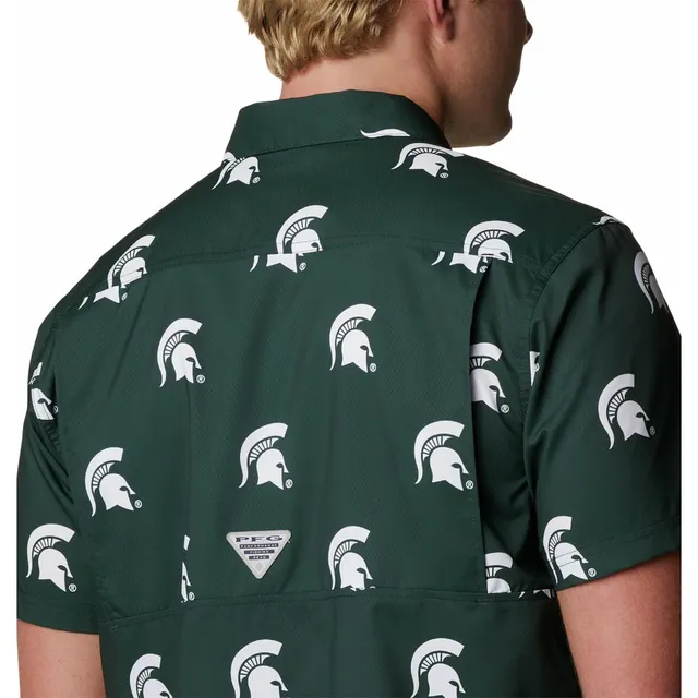 Spartans | Michigan State Columbia Slack Tide Camp Shirt | Alumni Hall