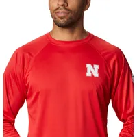 Huskers | Nebraska Columbia Terminal Tackle Long Sleeve Tee Alumni Hall