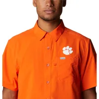 Clemson | Columbia Slack Tide Camp Shirt Alumni Hall