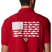 Bama | Alabama Columbia Slack Tide Camp Shirt Alumni Hall