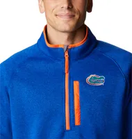 Gators | Florida Columbia Canyon Point Sweater 1/2 Zip Alumni Hall