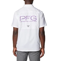 LSU Columbia PFG Slack Tide Camp Shirt