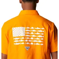 Vols | Tennessee Columbia Slack Tide Camp Shirt Alumni Hall