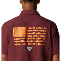 Hokies | Virginia Tech Columbia Slack Tide Camp Shirt Alumni Hall