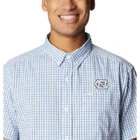 Unc | Columbia Rapid Rivers Short Sleeve Buttonup Shirt Alumni Hall