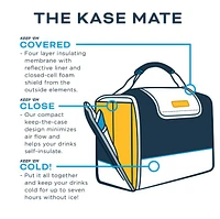 LSU Kanga 12-Pack Kase Mate Kooler
