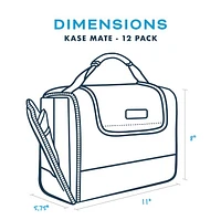 LSU Kanga 12-Pack Kase Mate Kooler