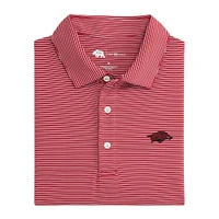 Arkansas Onward Reserve Birdie Stripe Polo