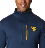 Wvu | West Virginia Columbia Parkview Fleece 1/2 Zip Alumni Hall