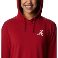 Bama | Alabama Columbia Women's Sun Trek Hooded Pullover Alumni Hall