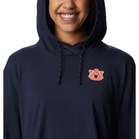 Aub | Auburn Columbia Women's Sun Trek Hooded Pullover Alumni Hall