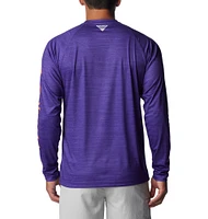 Clemson Columbia PFG Terminal Tackle Heather Long Sleeve Shirt