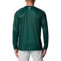 Michigan State Columbia PFG Terminal Tackle Heather Long Sleeve Shirt