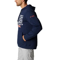 Auburn Columbia PFG Fish Flag II Hoodie