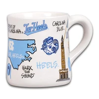 UNC Magnolia Lane 16 Oz Icon Mug