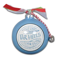 North Carolina Tarheels Ceramic Globe Ornament