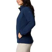 West Virginia Columbia Collegiate Give Go III Fleece Jacket
