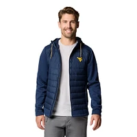 West Virginia Columbia Out Shield Full Zip Hoodie