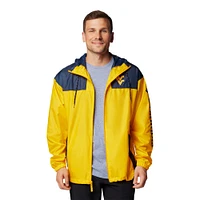 West Virginia Columbia Flash Challenger II Windbreaker Jacket