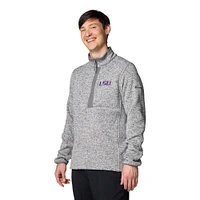 LSU Columbia Sweater Weather Half Zip Pullover