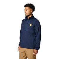 West Virginia Columbia Sweater Weather Half Zip Pullover