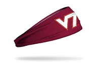 Virginia Tech Junk Lite Primary Logo Headband