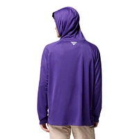 LSU Columbia PFG Solar Stream Hoodie