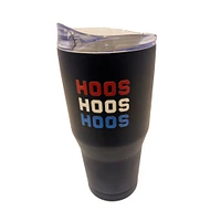 Virginia Logo Brands 30 Oz Red, White, and Hoo Tumbler