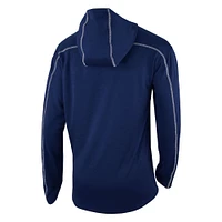 West Virginia Columbia Golf Omni Wick Shotgun Hoodie