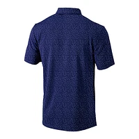 West Virginia Columbia Golf Slicer Polo