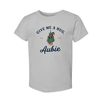 Auburn Aubie Claus Toddler Tree Hug Tee