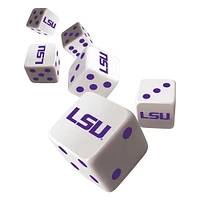 LSU 6 Dice Set