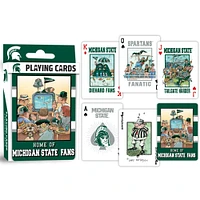 Michigan State Fan Deck Playing Cards