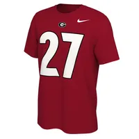 Dawgs | Georgia Nike # 27 Nick Chubb Shirsey Alumni Hall