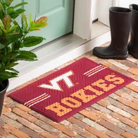  Hokies | Virginia Tech Crosshatch Embossed Doormat | Alumni Hall