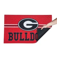  Dawgs | Georgia Crosshatch Embossed Doormat | Alumni Hall