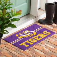  Lsu | Lsu Crosshatch Embossed Doormat | Alumni Hall