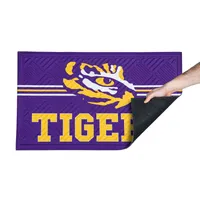  Lsu | Lsu Crosshatch Embossed Doormat | Alumni Hall